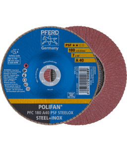 PFERD Sciernica lamelowa POLIFAN PFC 180 A 40 PSF STEELOX