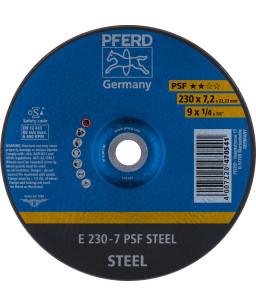 PFERD Sciernice tarczowe do zdzierania E 230-7 PSF STEEL