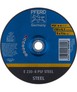 PFERD Sciernice tarczowe do zdzierania E 230-8 PSF STEEL