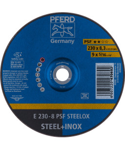 PFERD Sciernice tarczowe do zdzierania E 230-8 PSF STEELOX