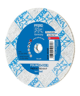 PFERD Sprasowane sciernice krazkowe POLINOX PNER-H 7503-6 A F
