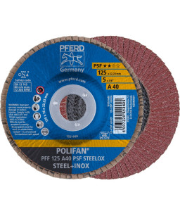 PFERD Sciernica lamelowa POLIFAN PFF 125 A 40 PSF STEELOX