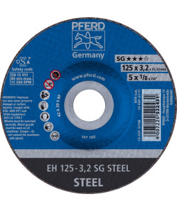 PFERD Sciernice tarczowe do ciecia EH 125-3,2 SG STEEL