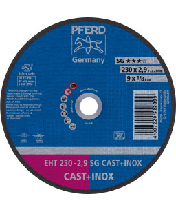 PFERD Sciernice tarczowe do ciecia EHT 230-2,9 SG CAST+INOX