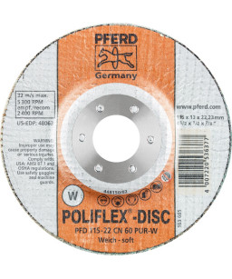 PFERD Sciernice Poliflex PFD 115-22 CN 60 PUR-W