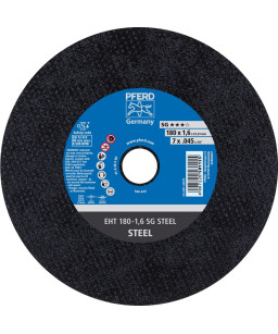 PFERD Sciernice tarczowe do ciecia EHT 180-1,6 SG STEEL